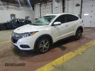 2022 Honda HR-V EX-L with VIN 3CZRU6H70NM709851, listed as a Copart auction lot 65374615 with 181,502 mi miles and Salvage title. Bid and sale history available at DreamBid. Image 1.