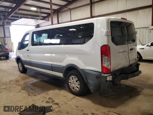 2018 Ford Transit Passenger XL with VIN 1FBZX2ZM5JKA07850, listed as a Copart auction lot 49389865 with 76,421 mi miles and Salvage Title. Bid and sale history available at DreamBid. Image 2.
