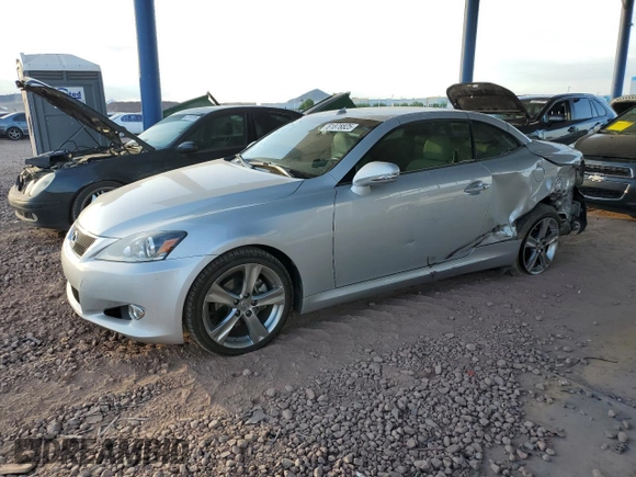 2012 Lexus IS 250 C z VIN JTHFF2C28C2525767, wystawiony jako Copart lot #61878825 z przebiegiem 65 218 mil mil oraz Szkoda całkowita • Salvage title. Historia ofert i sprzedaży dostępna na DreamBid. Obrazek 1.