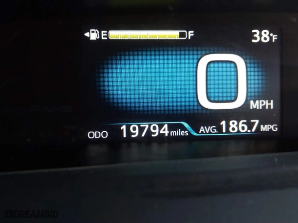 2017 Toyota Prius Prime Plus with VIN JTDKARFP2H3037687, listed as a IAAI auction lot 41346949 with NaN miles. Bid and sale history available at carsss.com. Image 15.