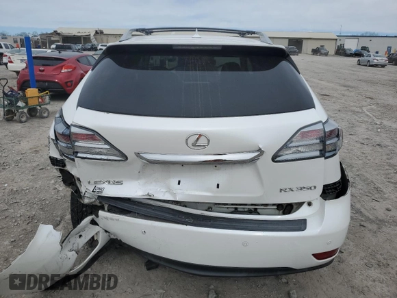 2010 Lexus RX 350 with VIN 2T2ZK1BA0AC038408, listed as a Copart auction lot 48304085 with 125,535 mi miles and Clean Title. Bid and sale history available at DreamBid. Image 6.