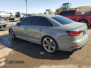 2019 Audi S4 Premium Plus with VIN WAUB4AF48KA033657, listed as a Copart auction lot 74136714 with 52,001 mi miles and Salvage Title. Bid and sale history available at carsss.com. Image 2.