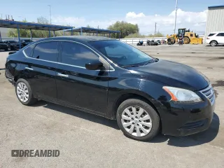 2014 Nissan Sentra S with VIN 3N1AB7AP0EY277489, listed as a Copart auction lot 63911854 with 110,650 mi miles and Salvage Title. Bid and sale history available at DreamBid. Image 4.
