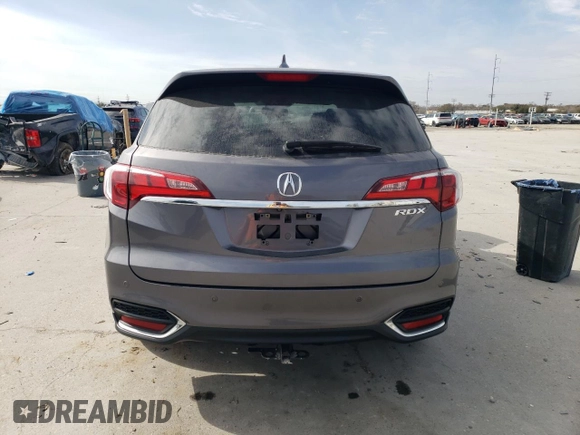 2017 Acura RDX Advance with VIN 5J8TB3H7XHL006247, listed as a Copart auction lot 43009205 with 108,578 mi miles and Salvage title. Bid and sale history available at DreamBid. Image 6.