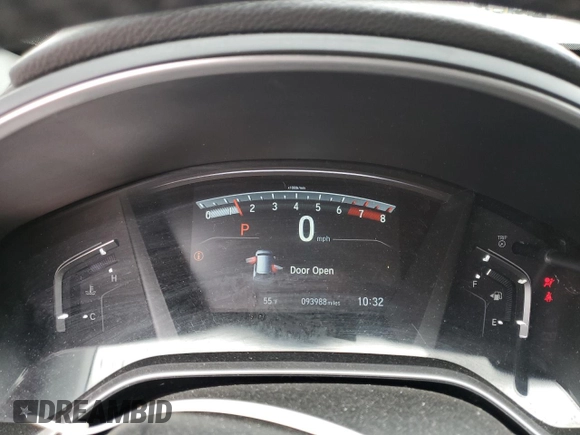 2017 Honda CR-V Touring with VIN 5J6RW1H96HL005304, listed as a Copart auction lot 46551855 with 93,988 mi miles and Salvage Title. Bid and sale history available at carsss.com. Image 9.