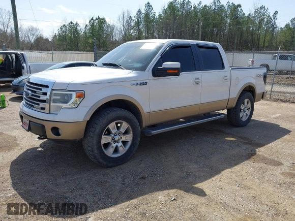 2013 Ford F-150 XL with VIN 1FTFW1EF3DFB95932, listed as a IAAI auction lot 41738457 with 226,054 mi miles. Bid and sale history available at carsss.com. Image 2.