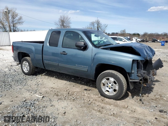 2010 Chevrolet Silverado 1500 LT with VIN 1GCSCSE01AZ106636, listed as a Copart auction lot 50235315 with 80,649 mi miles and Salvage Title. Bid and sale history available at DreamBid. Image 4.