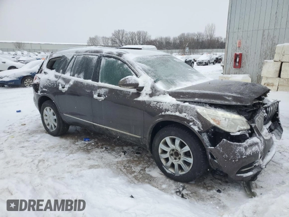 2017 Buick Enclave Leather with VIN 5GAKRBKD8HJ321768, listed as a Copart auction lot 42109925 with 146,497 mi miles and Clean Title. Bid and sale history available at DreamBid. Image 4.