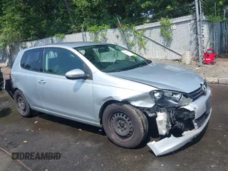 2012 Volkswagen Golf w/Conv & Sunroof with VIN WVWBB7AJXCW314498, listed as a IAAI auction lot 42659888 with 150,119 mi miles and . Bid and sale history available at DreamBid. Image 1.