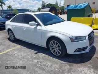2016 Audi A4 Premium with VIN WAUBFAFL4GN010684, listed as a IAAI auction lot 42800598 with 88,811 mi miles and . Bid and sale history available at DreamBid. Image 1.