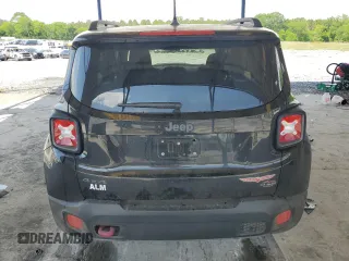 2017 Jeep Renegade Trailhawk z VIN ZACCJBCB6HPE38630, wystawiony jako Copart lot #54205235 z przebiegiem 84 745 mil mil oraz Szkoda całkowita • Salvage title. Historia ofert i sprzedaży dostępna na DreamBid. Obrazek 6.