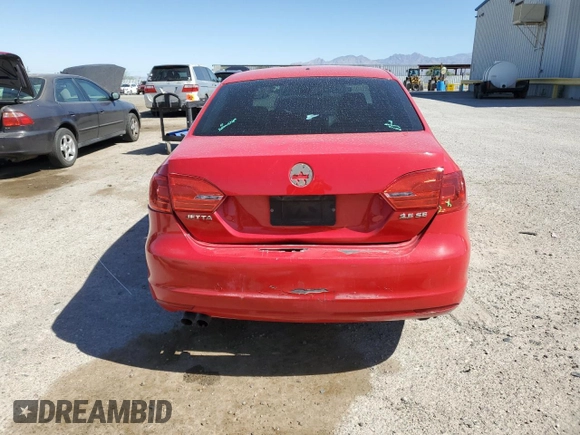 2013 Volkswagen Jetta SE with VIN 3VWDP7AJ1DM416491, listed as a Copart auction lot 54836705 with 239,027 mi miles and Salvage title. Bid and sale history available at DreamBid. Image 6.