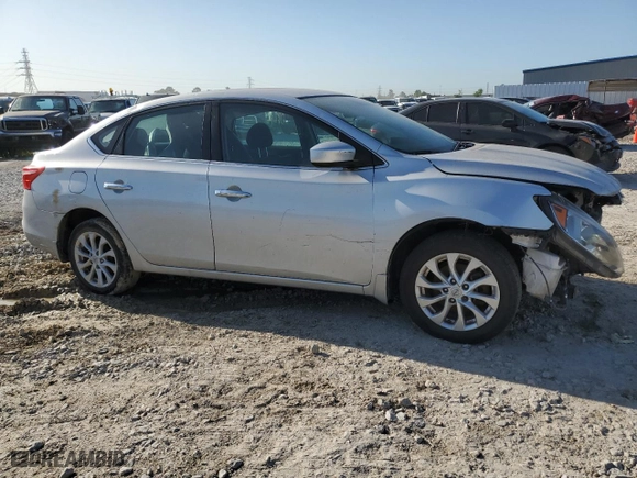 2019 Nissan Sentra S with VIN 3N1AB7AP5KY309736, listed as a Copart auction lot 52581625 with 99,340 mi miles and Salvage Title. Bid and sale history available at carsss.com. Image 4.