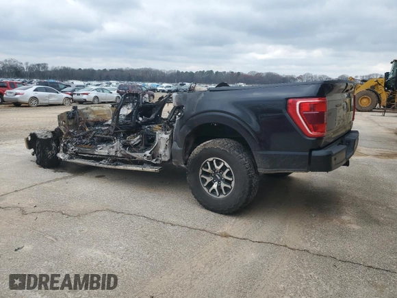 2021 Ford F-150 XL with VIN 1FTEW1EP8MFA87620, listed as a Copart auction lot 45039245 with 0 mi miles and Non Repairable. Bid and sale history available at carsss.com. Image 2.