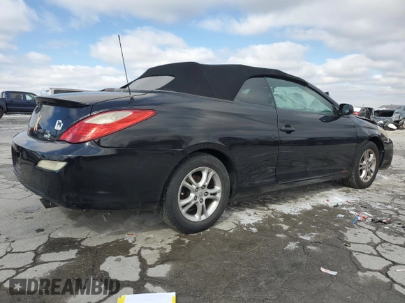 2007 Toyota Solara SE z VIN 4T1FA38P57U131630, wystawiony jako Copart lot #45918345 z przebiegiem 185 779 mil mil oraz Czysty tytuł • Clean title. Historia ofert i sprzedaży dostępna na DreamBid. Obrazek 3.