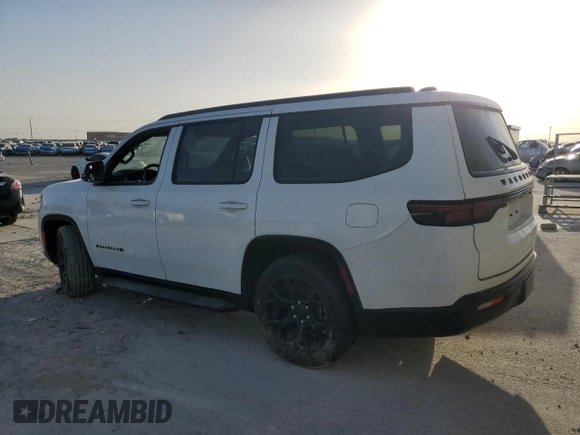 2024 Jeep Wagoneer Series II Carbide with VIN 1C4SJVBP2RS141330, listed as a Copart auction lot 47686585 with Not Provided miles and Salvage Title. Bid and sale history available at DreamBid. Image 2.