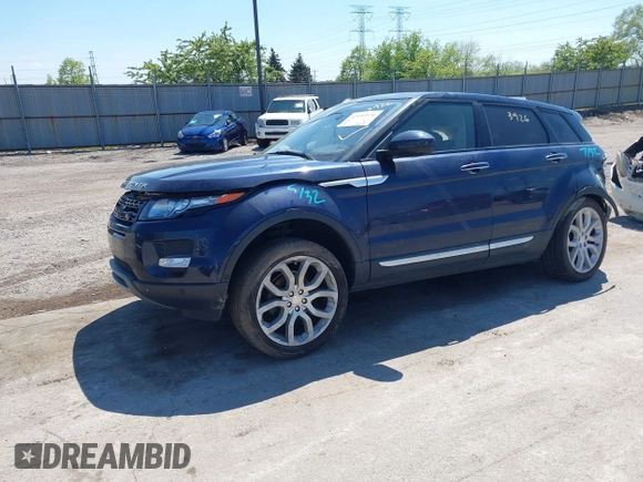 2015 Land Rover Range Rover Evoque Prestige with VIN SALVV2BG9FH992381, listed as a IAAI auction lot 42193926 with 94,135 mi miles and . Bid and sale history available at DreamBid. Image 17.