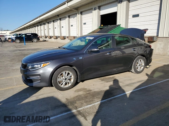 2018 Kia Optima LX с VIN KNAGT4L37J5213466, выставлен на аукционе Copart как лот 52018245 с пробегом 73 966 миль миль и На запчасти • Non repairable. История ставок и продаж доступна на DreamBid. Изображение 1.