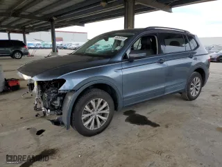 2019 Volkswagen Tiguan S with VIN 3VV1B7AX3KM174584, listed as a Copart auction lot 46853595 with 89,669 mi miles and Salvage Title. Bid and sale history available at carsss.com. Image 1.