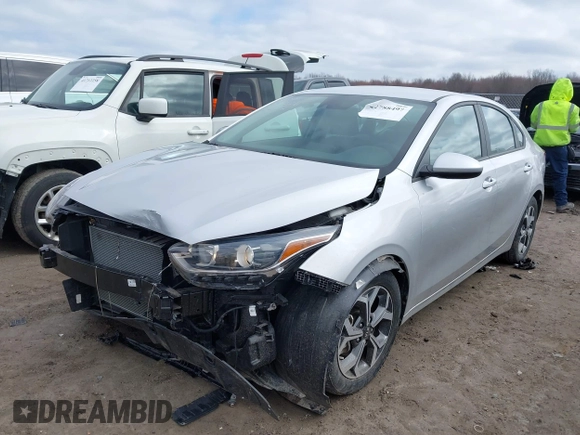 2020 Kia Forte LXS with VIN 3KPF24AD1LE224130, listed as a IAAI auction lot 41788497 with 7,904 mi miles. Bid and sale history available at carsss.com. Image 18.