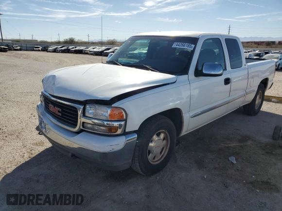 2001 GMC Sierra 1500 SLE z VIN 2GTEC19T511251862, wystawiony jako Copart lot #44266185 z przebiegiem 160 176 mil mil oraz Szkoda całkowita • Salvage title. Historia ofert i sprzedaży dostępna na DreamBid. Obrazek 1.