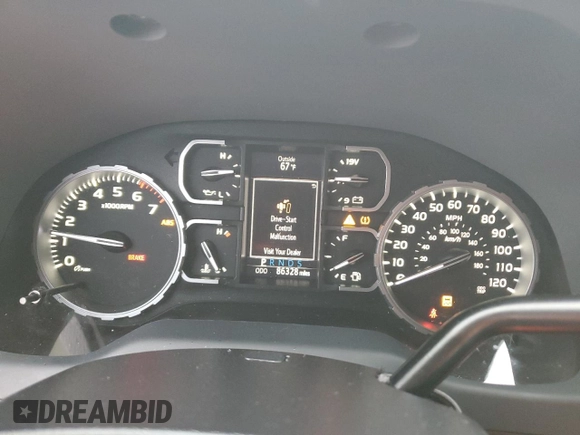 2020 Toyota Tundra 2WD SR5 with VIN 5TFEY5F12LX269205, listed as a Copart auction lot 79230534 with 86,328 mi miles and Clean Title. Bid and sale history available at carsss.com. Image 9.