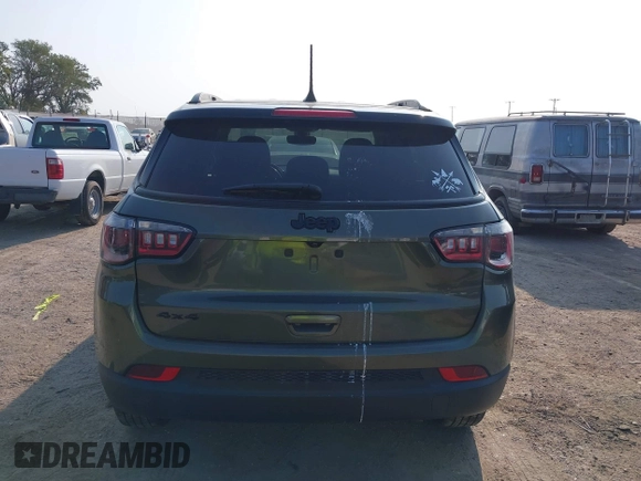 2021 Jeep Compass Sport with VIN 3C4NJDAB2MT591225, listed as a IAAI auction lot 40304781 with 63,948 mi miles and . Bid and sale history available at DreamBid. Image 16.
