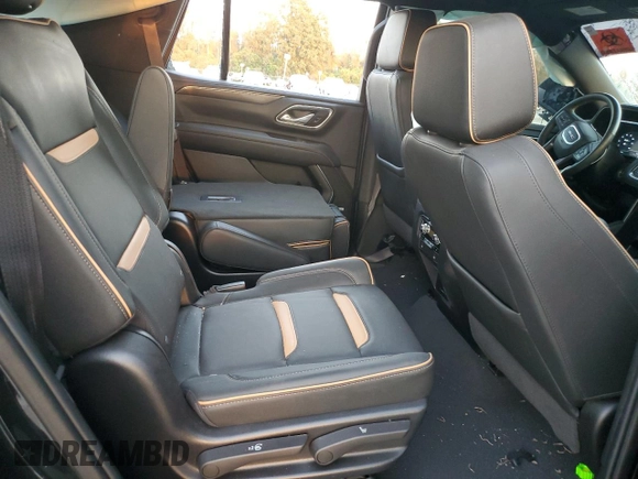 2023 GMC Yukon AT4 with VIN 1GKS2CKD2PR240312, listed as a Copart auction lot 75947754 with 42,821 mi miles and Salvage Title. Bid and sale history available at carsss.com. Image 11.