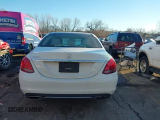 2017 Mercedes-Benz C 300 with VIN 55SWF4JBXHU215106, listed as a IAAI auction lot 41347384 with 108,691 mi miles and . Bid and sale history available at DreamBid. Image 16.