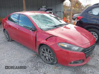 2014 Dodge Dart SXT with VIN 1C3CDFBB0ED926275, listed as a IAAI auction lot 40784084 with 232,880 mi miles. Bid and sale history available at carsss.com. Image 6.