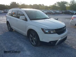 2016 Dodge Journey Crossroad z VIN 3C4PDCGB0GT141658, wystawiony jako IAAI lot #42174344 z przebiegiem 220 123 mil mil oraz . Historia ofert i sprzedaży dostępna na DreamBid. Obrazek 1.