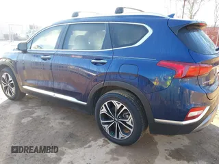 2019 Hyundai Santa Fe Ultimate with VIN 5NMS53AA5KH093555, listed as a IAAI auction lot 41665711 with 72,598 mi miles. Bid and sale history available at carsss.com. Image 3.