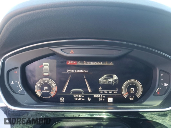 2019 Audi A8 z VIN WAU8DAF82KN007562, wystawiony jako Copart lot #42766345 z przebiegiem 92 532 mil mil oraz Szkoda całkowita • Salvage title. Historia ofert i sprzedaży dostępna na DreamBid. Obrazek 9.
