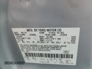2011 Ford Escape Limited z VIN 1FMCU0E77BKA37976, wystawiony jako Copart lot #50186145 z przebiegiem Nie podano mil oraz Szkoda całkowita • Salvage title. Historia ofert i sprzedaży dostępna na DreamBid. Obrazek 13.