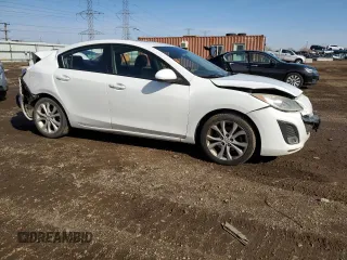 2011 Mazda 3 S Grand Touring with VIN JM1BL1W6XB1417348, listed as a Copart auction lot 50044175 with 98,458 mi miles and Salvage Title. Bid and sale history available at DreamBid. Image 4.