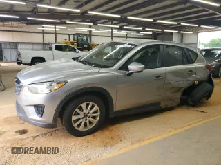 2013 Mazda CX-5 Sport with VIN JM3KE2BE6D0110272, listed as a Copart auction lot 57570725 with 124,475 mi miles and Salvage title. Bid and sale history available at DreamBid. Image 1.
