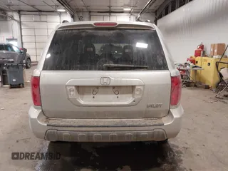 2005 Honda Pilot EX-L with VIN 2HKYF18575H557005, listed as a IAAI auction lot 41647830 with 245,992 mi miles. Bid and sale history available at carsss.com. Image 16.