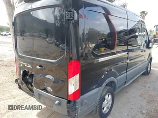 2018 Ford Transit with VIN 1FTYR2CM7JKB42208, listed as a IAAI auction lot 41909994 with 110,885 mi miles. Bid and sale history available at carsss.com. Image 4.