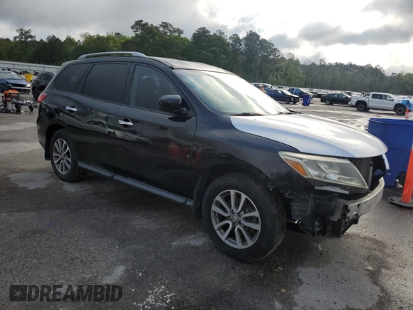 2014 Nissan Pathfinder S with VIN 5N1AR2MN3EC705100, listed as a Copart auction lot 52941005 with 176,825 mi miles and Clean title. Bid and sale history available at DreamBid. Image 4.