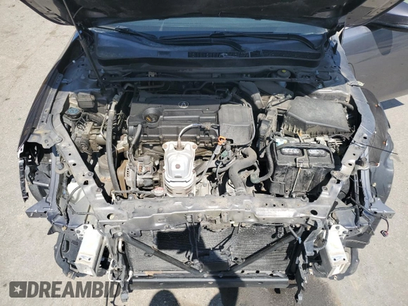2019 Acura TLX with VIN 19UUB1F33KA003993, listed as a Copart auction lot 56458305 with 118,466 mi miles and Salvage title. Bid and sale history available at DreamBid. Image 11.