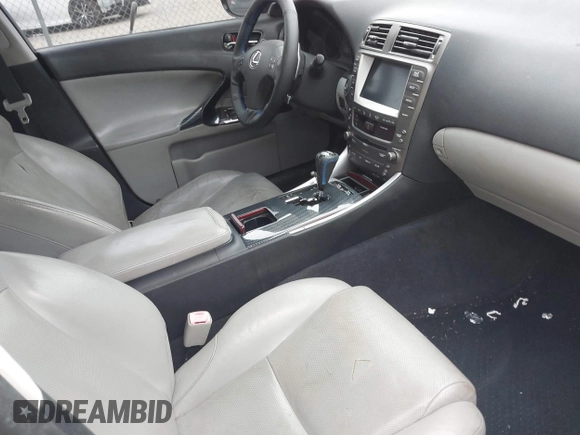 2007 Lexus IS 350 with VIN JTHBE262672007093, listed as a IAAI auction lot 41683132 with 171,613 mi miles and . Bid and sale history available at DreamBid. Image 5.
