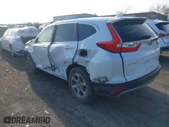 2019 Honda CR-V EX-L with VIN 2HKRW2H82KH660817, listed as a IAAI auction lot 41958569 with 57,370 mi miles. Bid and sale history available at carsss.com. Image 3.