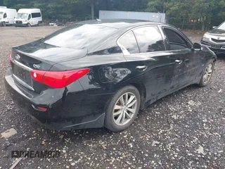 2015 Infiniti Q50 Premium with VIN JN1BV7AR8FM407956, listed as a IAAI auction lot 42724981 with 99,507 mi miles and . Bid and sale history available at DreamBid. Image 4.