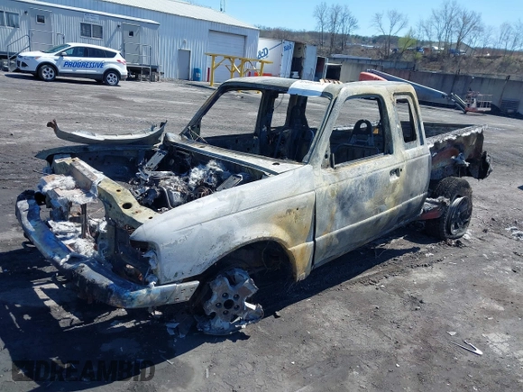2002 Ford Ranger XL Fleet with VIN 1FTZR45E52PB65125, listed as a IAAI auction lot 42002261 with 1 mi miles. Bid and sale history available at carsss.com. Image 2.