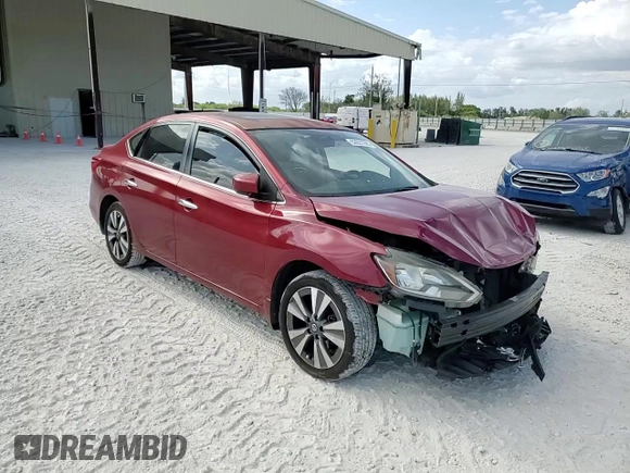 2019 Nissan Sentra SV with VIN 3N1AB7AP5KY266323, listed as a Copart auction lot 52621595 with 100,556 mi miles and Salvage Title. Bid and sale history available at DreamBid. Image 11.