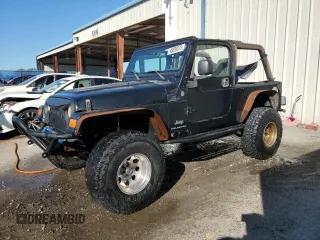 2004 Jeep Wrangler Sport with VIN 1J4FA49S24P754155, listed as a Copart auction lot 45699575 with 147,670 mi miles and Non Repairable. Bid and sale history available at carsss.com. Image 1.