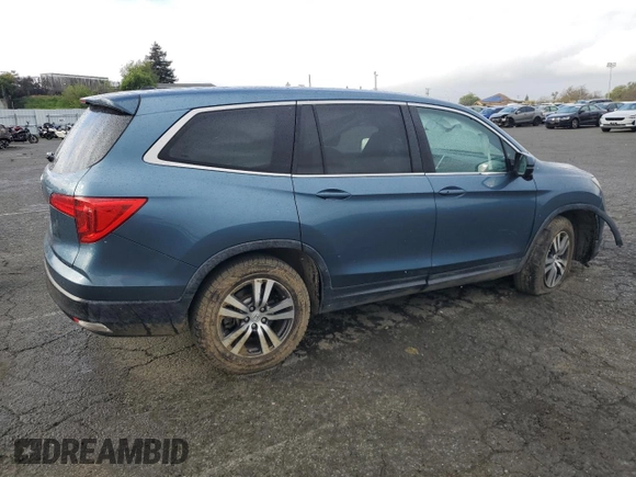 2016 Honda Pilot EX with VIN 5FNYF5H32GB023112, listed as a Copart auction lot 49501325 with 113,511 mi miles and Salvage Title. Bid and sale history available at carsss.com. Image 3.