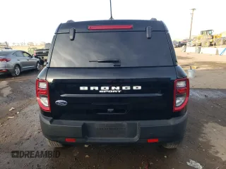 2023 Ford Bronco Sport Big Bend with VIN 3FMCR9B60PRD99510, listed as a Copart auction lot 87116324 with 29,261 mi miles and Salvage title. Bid and sale history available at DreamBid. Image 6.