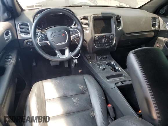 2017 Dodge Durango GT with VIN 1C4RDJDG6HC937261, listed as a Copart auction lot 60985045 with Not provided miles and Salvage title. Bid and sale history available at DreamBid. Image 8.