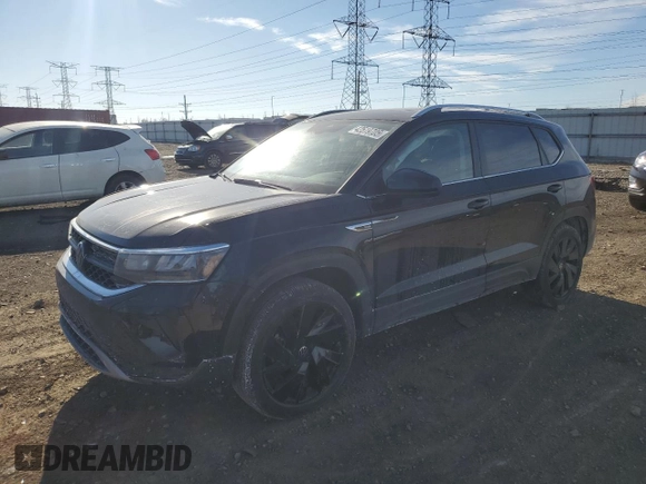 2024 Volkswagen Taos SE z VIN 3VVVX7B2XRM050831, wystawiony jako Copart lot #42519705 z przebiegiem 9 271 mil mil oraz Szkoda całkowita • Salvage title. Historia ofert i sprzedaży dostępna na DreamBid. Obrazek 1.